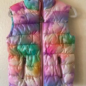 Appaman Colorful Tie-Dye Puffer Vest